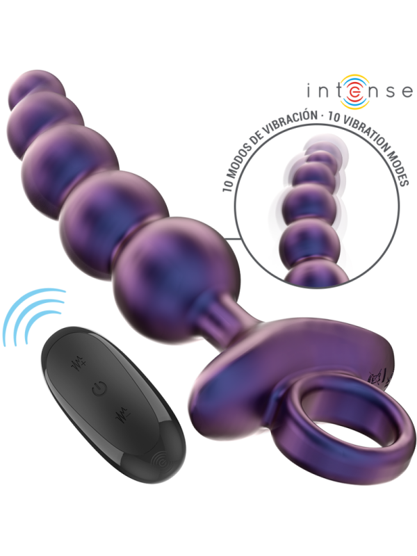 INTENSE - TITO VIBRANTE ANAL PLUG MODELLO 3 TELECOMANDO