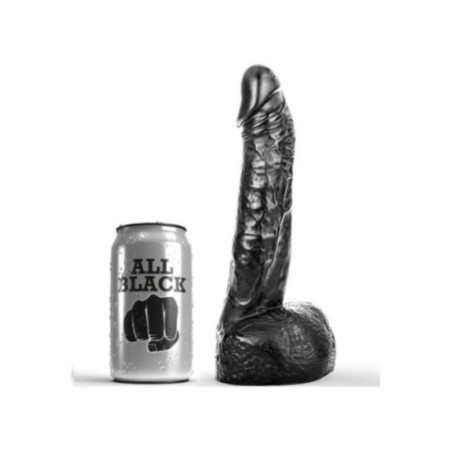 ALL BLACK - DILDO CON PUGNO 20 CM