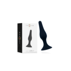 INTENSE - LIVELLO ANALE 2 11,5 CM NERO