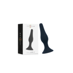INTENSE - ANALE LIVELLO 3 12,5 CM NERO