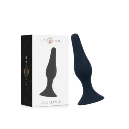 INTENSE - ANALE LIVELLO 3 12,5 CM NERO