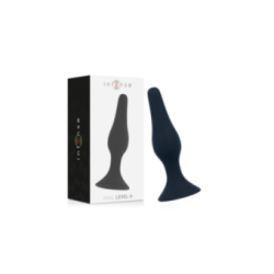 INTENSE - ANALE LIVELLO 4 15,5 CM NERO