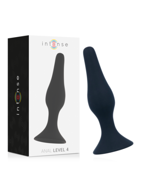 INTENSE - ANALE LIVELLO 4 15,5 CM NERO