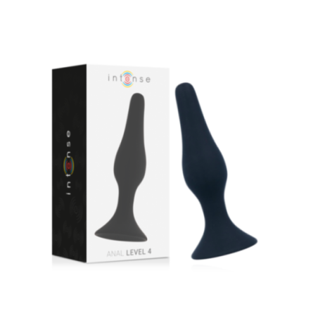INTENSE - ANALE LIVELLO 4 15,5 CM NERO