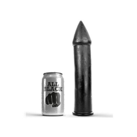 ALL BLACK - DILDO 24 CM