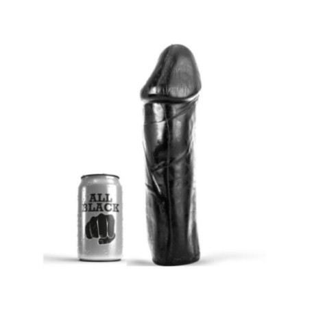ALL BLACK - DONG 28 CM SENZA TESTICOLI