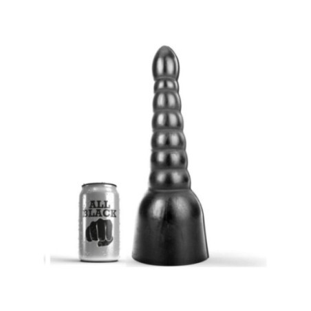 ALL BLACK - DILDO 34 CM