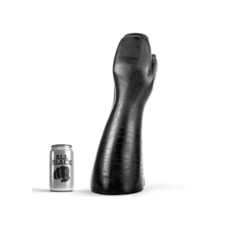 ALL BLACK - FISTING CON DILDO 39 CM