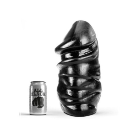 ALL BLACK - PENE ANALE 33 CM