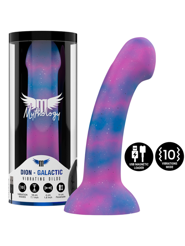 MYTHOLOGY - DION GALACTIC DILDO M - VIBRATORE WATCHME TECNOLOGIA WIRELESS COMPATIBILE