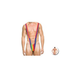 PRIDE - TRIKINI UOMO CON BANDIERA ARCOBALENO