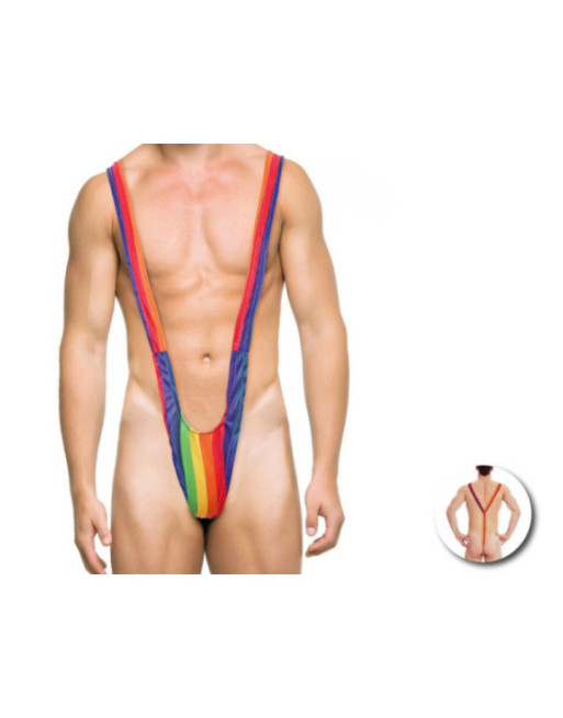PRIDE - TRIKINI UOMO CON BANDIERA ARCOBALENO