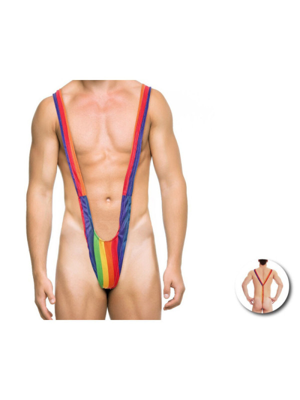 PRIDE - TRIKINI UOMO CON BANDIERA ARCOBALENO