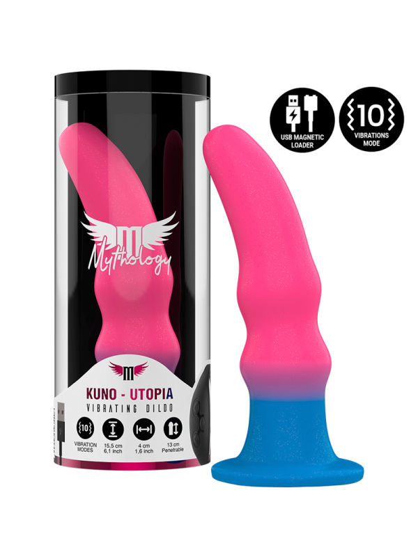 MYTHOLOGY - KUNO UTOPIA DILDO M - VIBRATORE COMPATIBILE CON TECNOLOGIA WIRELESS WATCHME