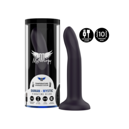 MYTHOLOGY - DUMAN MYSTIC DILDO M - VIBRATORE COMPATIBILE CON TECNOLOGIA WIRELESS WATCHME