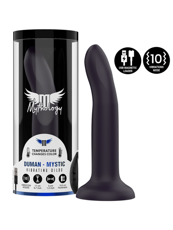 MYTHOLOGY - DUMAN MYSTIC DILDO M - VIBRATORE COMPATIBILE CON TECNOLOGIA WIRELESS WATCHME