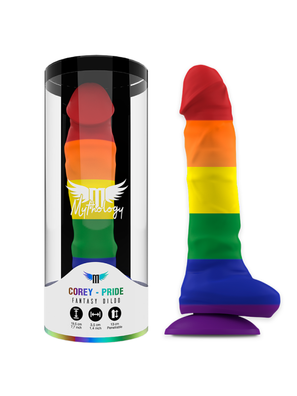 MYTHOLOGY - COREY PRIDE DILDO L