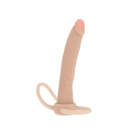 GET REAL - PENETRATORE ANALE IN SILICONE DOUBLE TROUBLE 16 CM