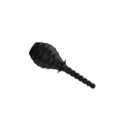 MR PLAY - POTENTE VIBRATORE TELECOMANDO PLUG ANALE NERO