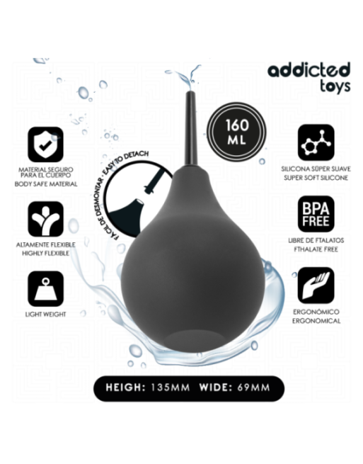 ADDICTED TOYS - DETERGENTE ANALE DA VIAGGIO TAGLIA M 160 ML