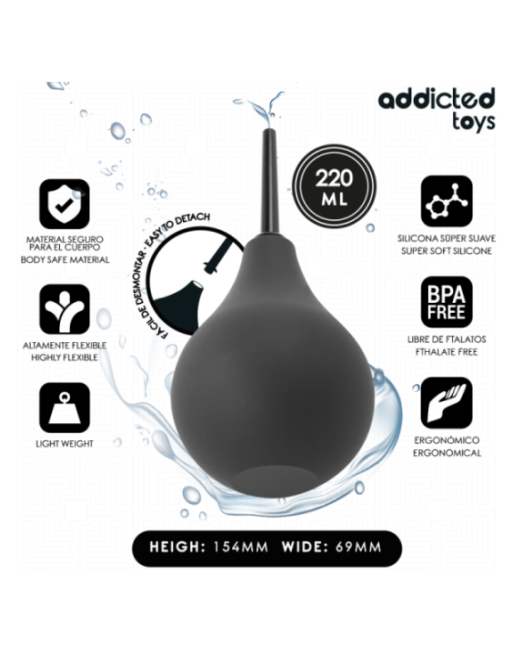 ADDICTED TOYS - DETERGENTE ANALE DA VIAGGIO TAGLIA L 220 ML