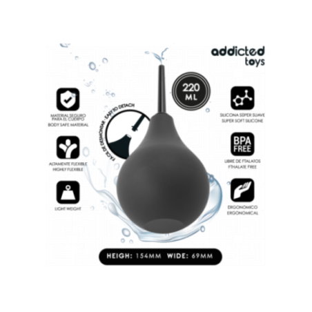 ADDICTED TOYS - DETERGENTE ANALE DA VIAGGIO TAGLIA L 220 ML