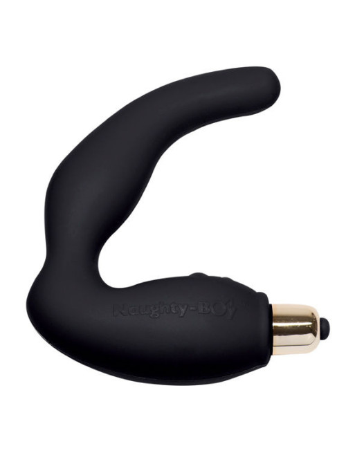 ROCKS-OFF - MASSAGGIATORE PUNTO G MASCHIO NAUGHTY-BOY 7 V NERO