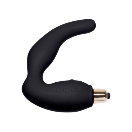 ROCKS-OFF - MASSAGGIATORE PUNTO G MASCHIO NAUGHTY-BOY 7 V NERO