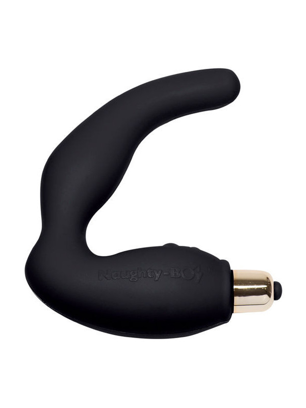 ROCKS-OFF - MASSAGGIATORE PUNTO G MASCHIO NAUGHTY-BOY 7 V NERO