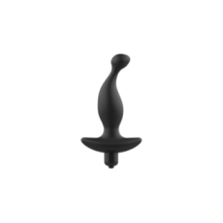 ADDICTED TOYS - MASSAGGIATORE ANALE CON VIBRAZIONE NERAMODELLO 1