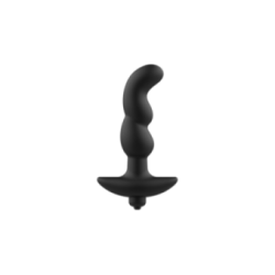 ADDICTED TOYS - MASSAGGIATORE ANALE CON VIBRAZIONE NERA MODELLO 2