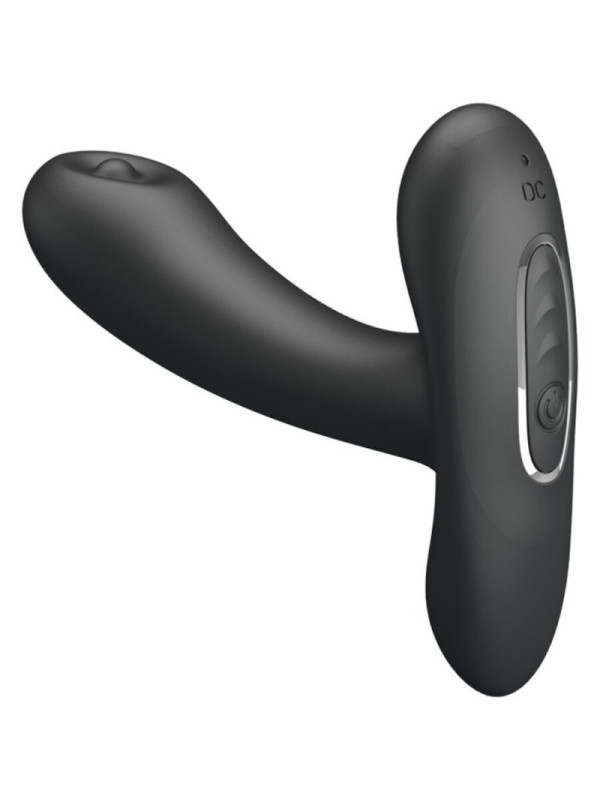 PRETTY LOVE - REMINGTON MASSAGGIATORE VIBRANTE ANALE E VAGINALE NERO