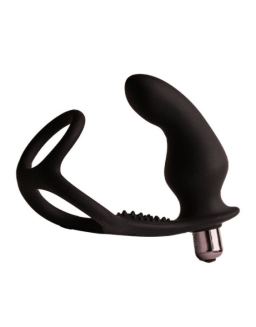 ROCKS-OFF - RO-ZEN RRO PLUG ANALE CON ANELLO VIBRANTE PER IL PENE NERO