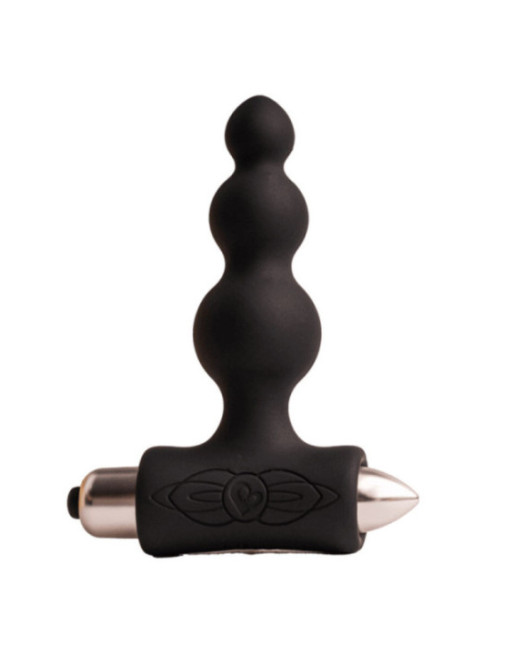 ROCKS-OFF - PETITE SENSATIONS BUBBLES PLUG ANALE VIBRATORE NERO