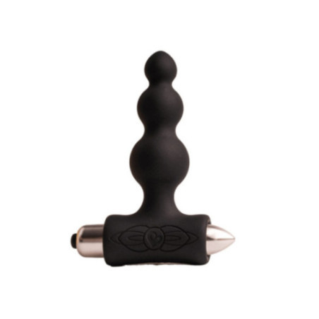 ROCKS-OFF - PETITE SENSATIONS BUBBLES PLUG ANALE VIBRATORE NERO