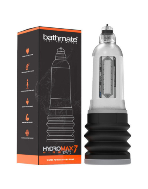BATHMATE - HYDROMAX 7 WIDE BOY X30 TRASPARENTE