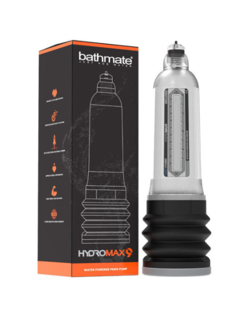 BATHMATE - HYDROMAX 9 POMPA PER LAUMENTO DEL PENE TRASPARENTE