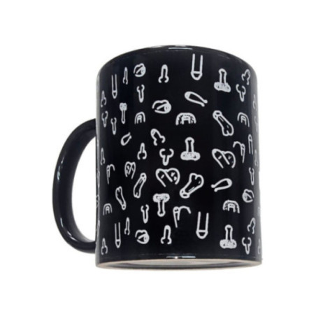 DIABLO PICANTE - TAZZA PENE NERA 370 ML