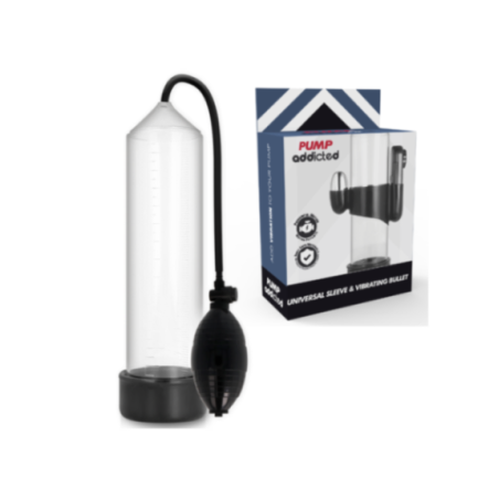 PUMP ADDICTED - VIBRATORE TRASPARENTE RX3