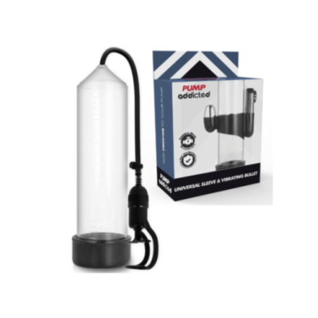 PUMP ADDICTED - VIBRATORE TRASPARENTE RX5