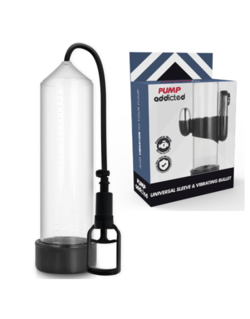 PUMP ADDICTED - VIBRATORE TRASPARENTE RX7
