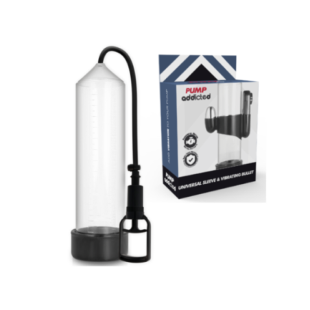 PUMP ADDICTED - VIBRATORE TRASPARENTE RX7