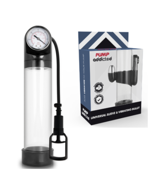 PUMP ADDICTED - VIBRATORE TRASPARENTE RX9