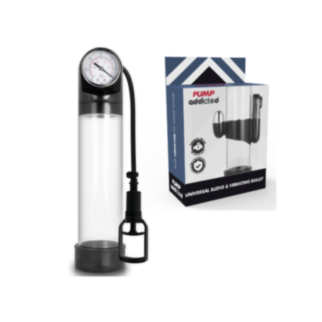 PUMP ADDICTED - VIBRATORE TRASPARENTE RX9