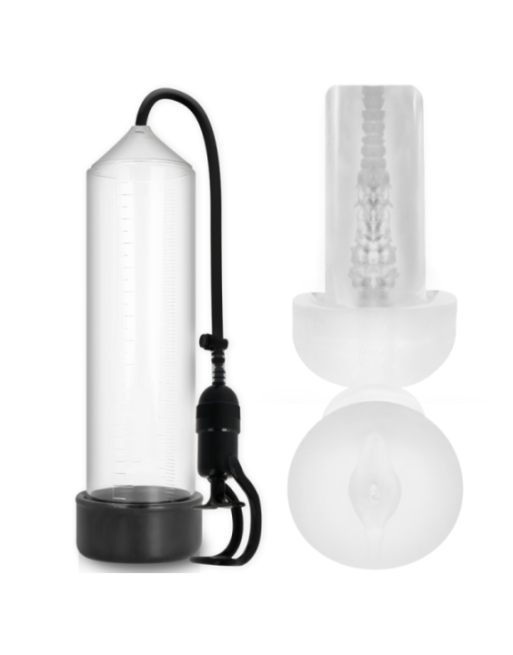 PUMP ADDICTED - RX5 TRASPARENTE CON MASTURBATORE