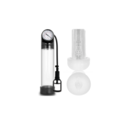 PUMP ADDICTED - RX9 TRASPARENTE CON MASTURBATORE