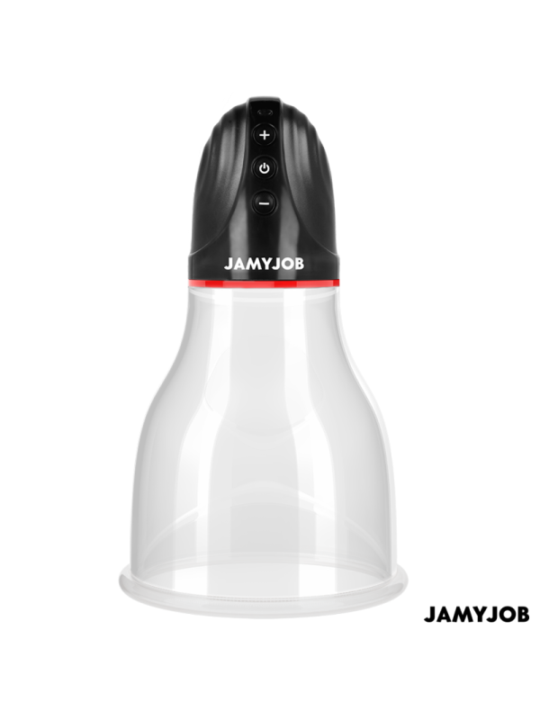 JAMYJOB - POMPA AUTOMATICA PER TESTICOLI XPAND LITE 3 LIVELLI DI ASPIRAZIONE GRIGIA