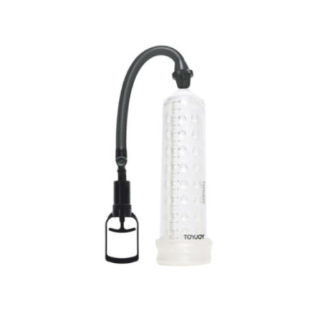 TOYJOY - POMPA PER MASSAGGI POTENTE CON MANICOTTO TRASPARENTE