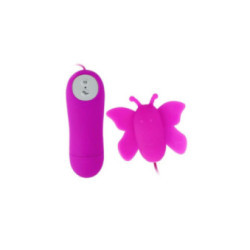 BAILE - LOVE EGGS STIMOLATORE CLITORIDE A FARFALLA 12 VELOCIT TELECOMANDO LILLA