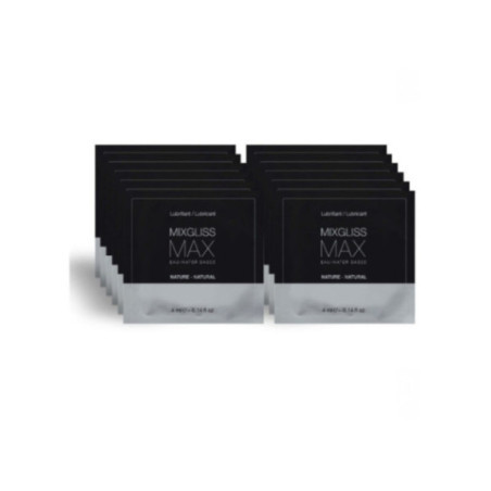 MIXGLISS - MAX DILATATORE ANALE LUBRIFICANTE CONFEZIONE 12 MONODOSE 4ML